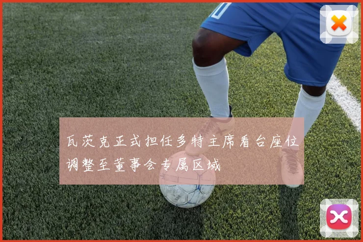 瓦茨克正式担任多特主席看台座位调整至董事会专属区域